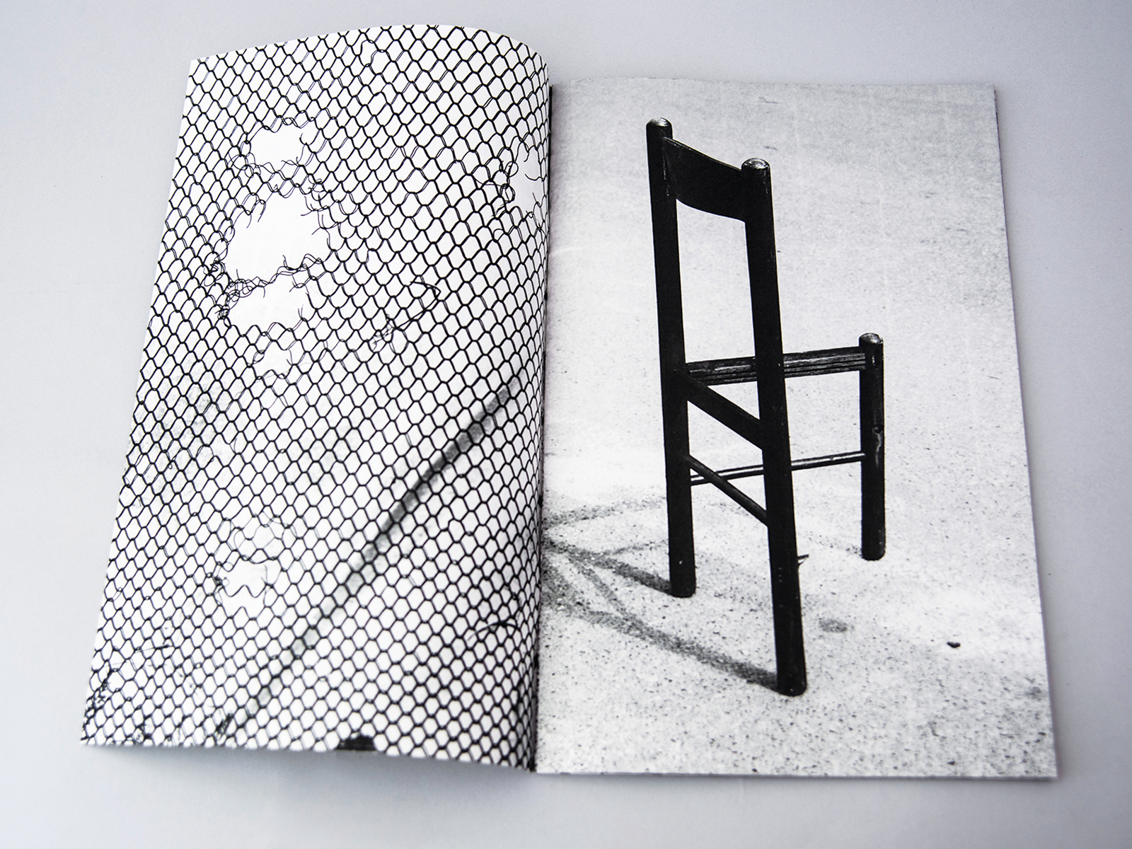 Between pattern and shadow 8
